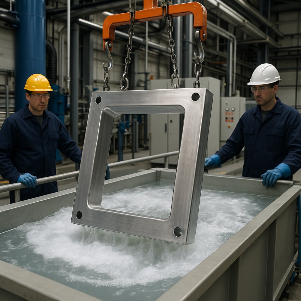 Cómo el decapado químico revoluciona la calidad industrial del acero inoxidable