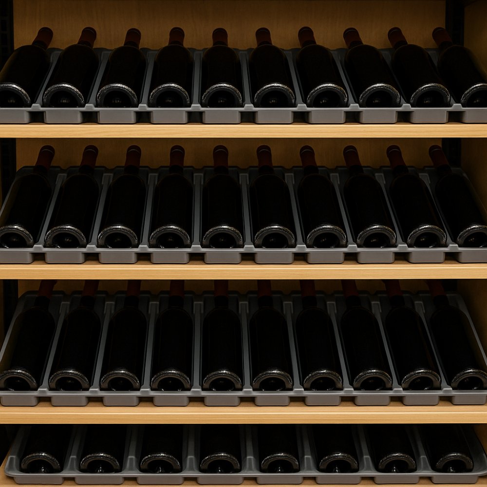 Cómo las bandejas termoconformadas transforman la logística del vino y el cava