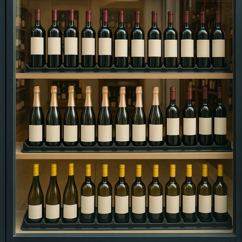 Cómo las bandejas termoformadas revolucionan el comercio del vino y cava